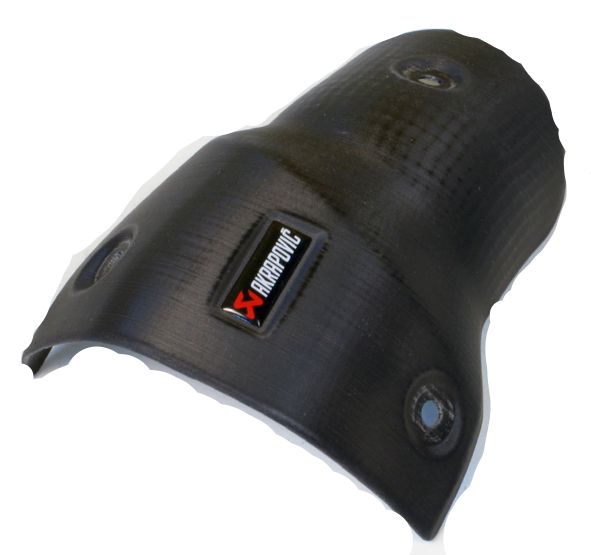 Akrapovic HEAT SHIELD CARBON Univerzális motor kipufogó 0