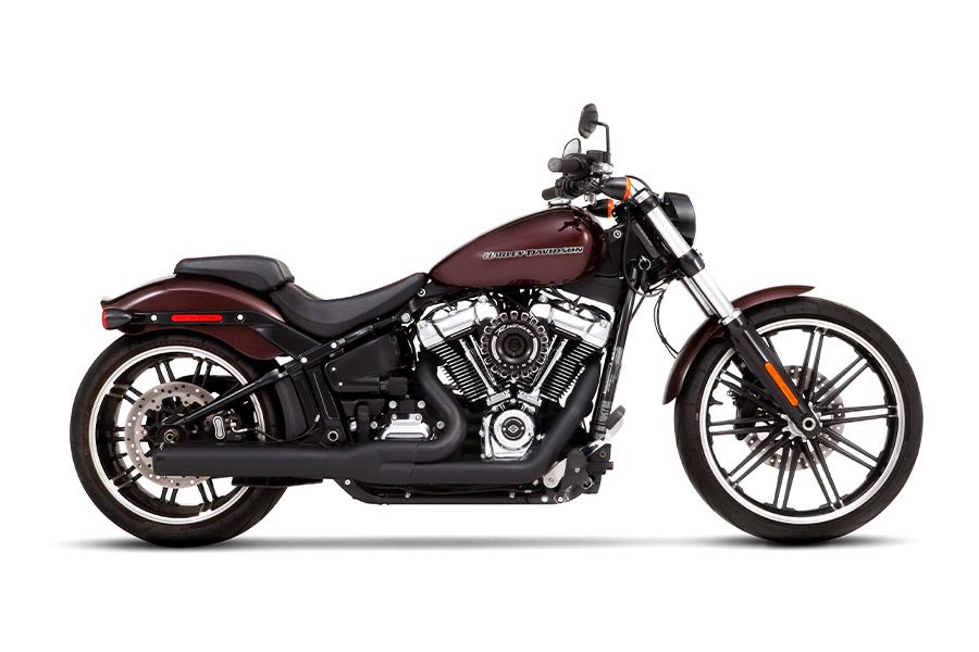 Rinehart racing SYST 2-1 FL/FX M8 BK/BK Harley Davidson FLFB 1750 ABS Softail Fat Boy 107 motor kipufogó 0