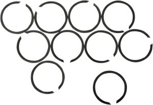 Eastern motorcycle parts EX RET RINGS 84-17 ALL Harley Davidson XL 1200 XS ABS Sportster Forty-Eight Special motor kipufogó