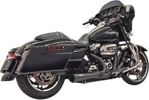 Bassani xhaust KIPUFOGÓ 2-1 SHORT 17+FL B Harley Davidson FLTRX 1750 ABS Road Glide 107 motor kipufogó