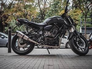 GPR KIPUFOGÓRENDSZER YAMAHA MT07 2017-2020 YAMAHA FZ-07 700  motor kipufogó 4