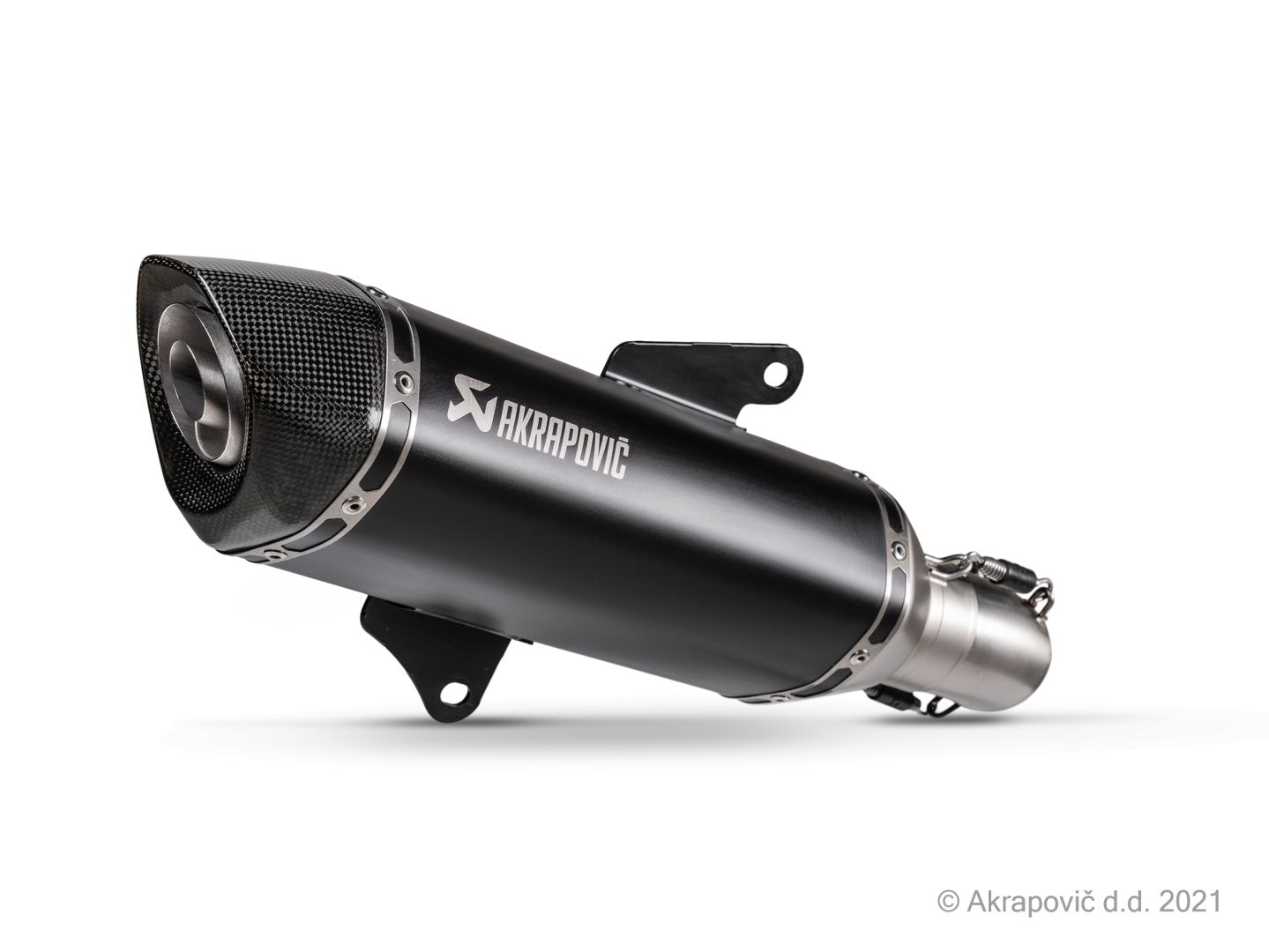 Akrapovic KIPUFOGÓ SS BK FORZA 350 HONDA NSS 350 ABS Forza motor kipufogó 0