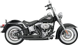 Bassani xhaust KIPUFOGÓ FIREFLIGHT SLASH CUT CHROME Harley Davidson FLSTC 1450 Heritage Softail Classic motor kipufogó