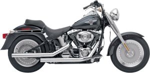 Cobra KIPUFOGÓ SYSTEM DRAGSTER CHROME Harley Davidson FLSTF 1450 Fat Boy motor kipufogó