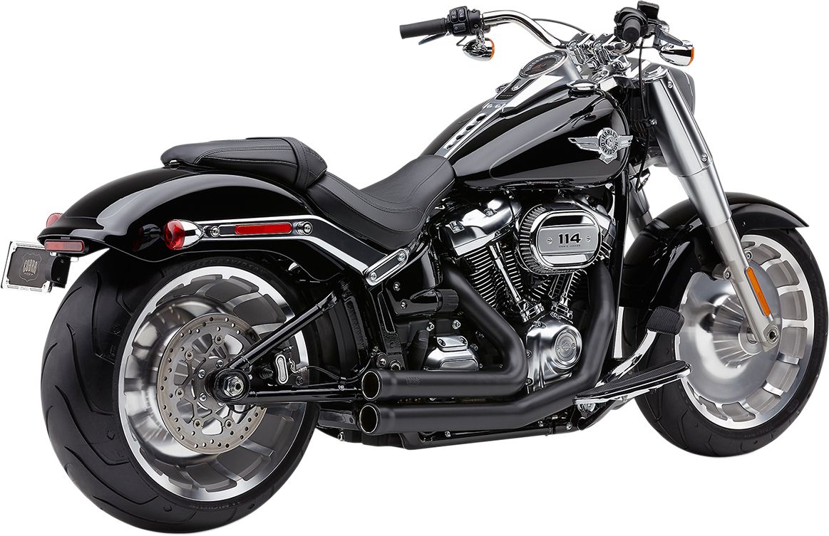 Cobra EXH BK SPD 909 FLFBS FXBR Harley Davidson FLFB 1750 ABS Softail Fat Boy 107 motor kipufogó 0