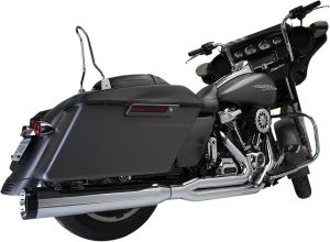 Khrome werks KIPUFOGÓ 2:1 M8 FL CHRM Harley Davidson FLHR 1750 ABS Road King 107 motor kipufogó 0