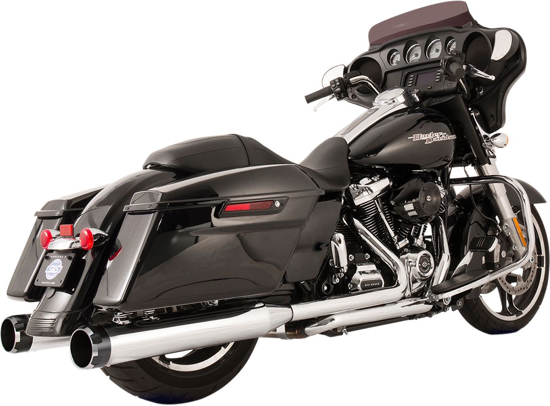S&s cycle EXH ED.50S CHR/THR 17-20 Harley Davidson FLHR 1750 ABS Road King 107 motor kipufogó 0