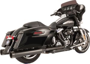 S&s cycle EXH ED.50S BL/TRCR 17-20 Harley Davidson FLTRX 1750 ABS Road Glide 107 motor kipufogó
