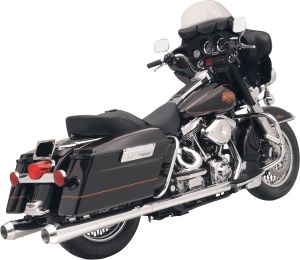 Bassani xhaust KIPUFOGÓ MEGAPHONE CHROME Harley Davidson FLHT 1584 Electra Glide motor kipufogó