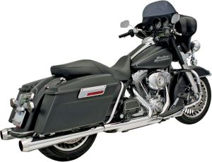 Bassani xhaust KIPUFOGÓ MEGAPHONE CHROME Harley Davidson FLHTCUSE3 1800 ABS Electra Glide Ultra Classic Screamin Eagle motor kipufogó