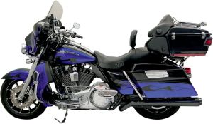 Bassani xhaust KIPUFOGÓ ROAD RAGE II MEGA POWER PSEUDO LEFT-SIDE KIPUFOGÓ BLACK Harley Davidson FLHR 1690 ABS Road King motor kipufogó