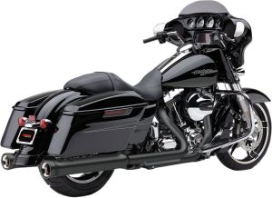 Cobra KIPUFOGÓDOB 4-1/2" TAPERED FELCSÚSZTATHATÓ RAVEN NEIGHBOR HATER BLACK Harley Davidson FLHR 1690 ABS Road King motor kipufogó
