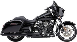 Cobra KIPUFOGÓDOB 3" FELCSÚSZTATHATÓ BLACK Harley Davidson FLTRX 1750 Road Glide 107 motor kipufogó