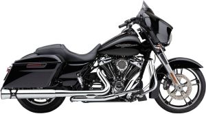 Cobra HEADPIPES PRO-CHAMBER DUAL CHROME Harley Davidson FLHR 1750 ABS Road King 107 motor kipufogó 0