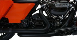 Khrome werks HEADPIPE X-OVER 17-FL BLK Harley Davidson FLHX 1750 ABS Street Glide 107 motor kipufogó