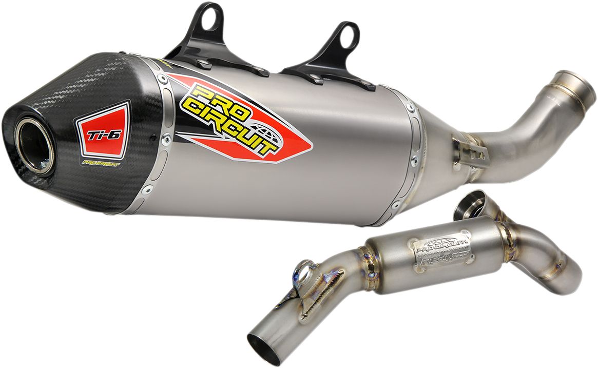 Pro circuit KIPUFOGÓ SYSTEM TI-6 TITANIUM WITH CARBON END CAP HUSQVARNA FC 450  motor kipufogó 0