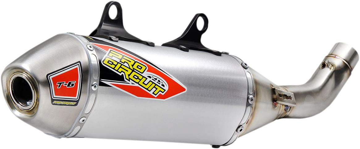 Pro circuit FELCSÚSZTATHATÓ KIPUFOGÓ/SILENCER T-6 ROZSDAMENTES ALUMINIUM HUSQVARNA FC 450  motor kipufogó 0