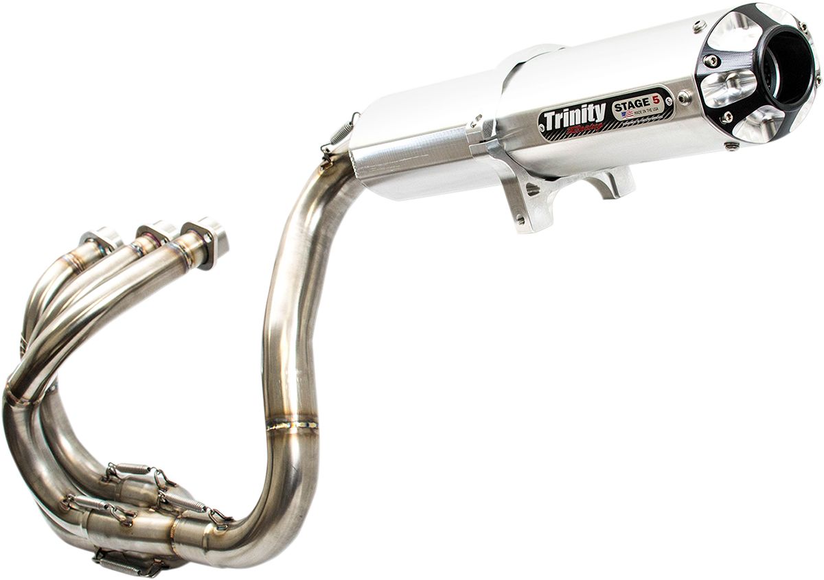 Trinity racing FULL KIPUFOGÓ SYSTEM BRUSHED YAMAHA YXZ 1000 R  motor kipufogó 0