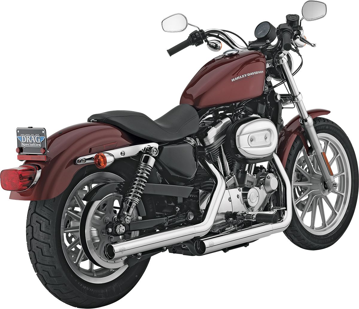 Vance & hines KIPUFOGÓ STRAIGHTSHOTS HS CHROME Harley Davidson XL 1200 X Forty-Eight motor kipufogó 0