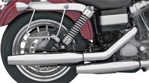 Khrome werks KIPUFOGÓDOB 3" SLIP ON TAPERED CHROME Harley Davidson FXD 1340 Dyna Super Glide motor kipufogó