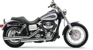 Cobra 3" SLIP ON KIPUFOGÓDOB CHROME HD Harley Davidson FXDF 1690 Dyna Fat Bob motor kipufogó