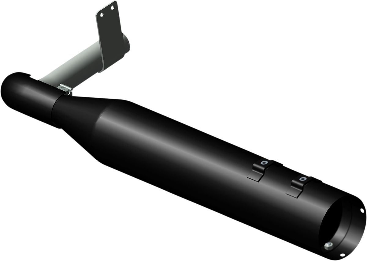 Khrome werks GHOST PIPE 09-UP FL BLK Harley Davidson FLHR 1584 Road King motor kipufogó 0