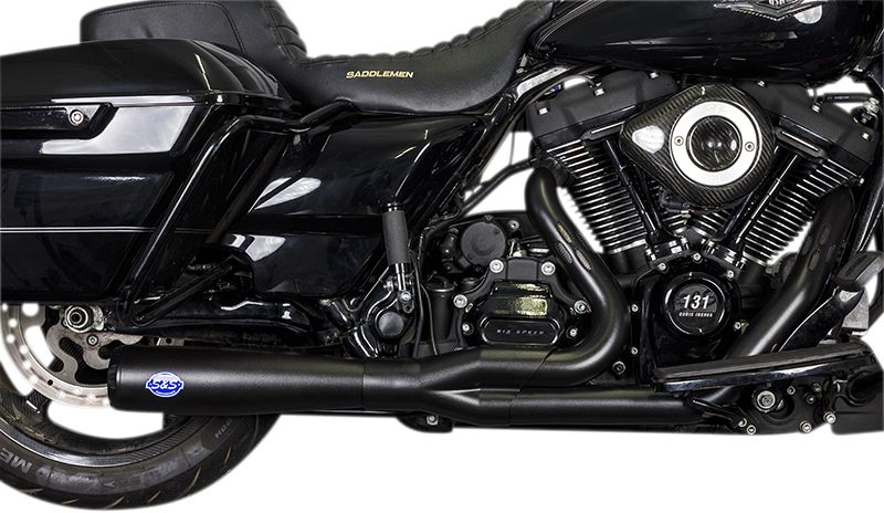 S&s cycle EXH 50ST 2-1 GAR.BL 20FL Harley Davidson FLHR 1750 ABS Road King 107 motor kipufogó 0