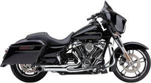 Cobra KIPUFOGÓ 2:1 W/TIP CHR FLH Harley Davidson FLTRX 1750 ABS Road Glide 107 motor kipufogó