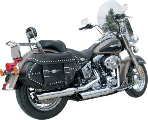 Khrome werks KIPUFOGÓDOB 3" HP-PLUS FELCSÚSZTATHATÓ SLANT CUT CHROME Harley Davidson FXSTC 1584 Softail Custom motor kipufogó