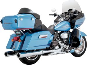 Vance & hines KIPUFOGÓ HI-OUTPUT CHROME Harley Davidson FLHTCUI 1340 EFI Electra Glide Ultra Classic Special Anniversary Edition motor kipufogó
