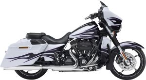 Kesstech EC SLIP-ON MUFFLER Harley Davidson FLHXSE 1923 ABS Street Glide CVO 117 motor kipufogó