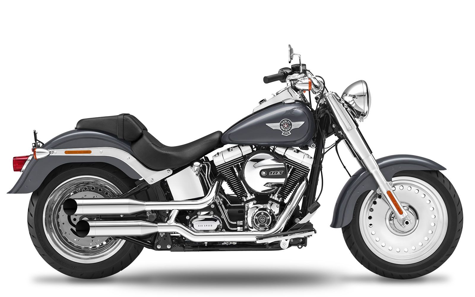 Kesstech EC MUF FXBB BIG CH Harley Davidson FLSTF 1584 Fat Boy motor kipufogó 0