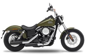 Kesstech EC MUF FX SC BK Harley Davidson FXDB 1584 Dyna Street Bob motor kipufogó