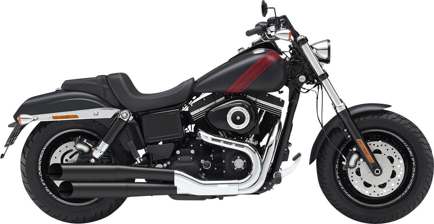 Kesstech EC MUF FX BIG BK Harley Davidson FXDF 1584 Dyna Fat Bob motor kipufogó 0