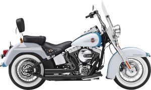 Kesstech EC MUF FXBB SC BK Harley Davidson FLSTF 1450 Fat Boy motor kipufogó