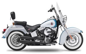 Kesstech EC MUF FXBB SC BK Harley Davidson FXCWC 1584 ABS Rocker C motor kipufogó