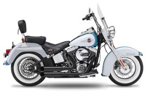 Kesstech EC MUF FXBB BIG BK Harley Davidson FLSTSC 1584 Softail Springer Classic motor kipufogó 0