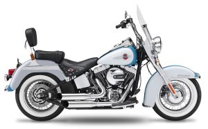 Kesstech EC MUF FXBB BIG CH Harley Davidson FLSTS 1450 Heritage Softail Springer motor kipufogó 0