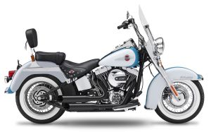 Kesstech EC MUF FXBB BIG BK Harley Davidson FXST 1450 Softail motor kipufogó