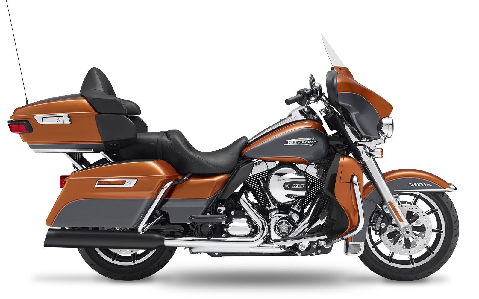 Kesstech EC MUF FLT SLUP BK Harley Davidson FLHRC 1584 Road King Classic motor kipufogó 0