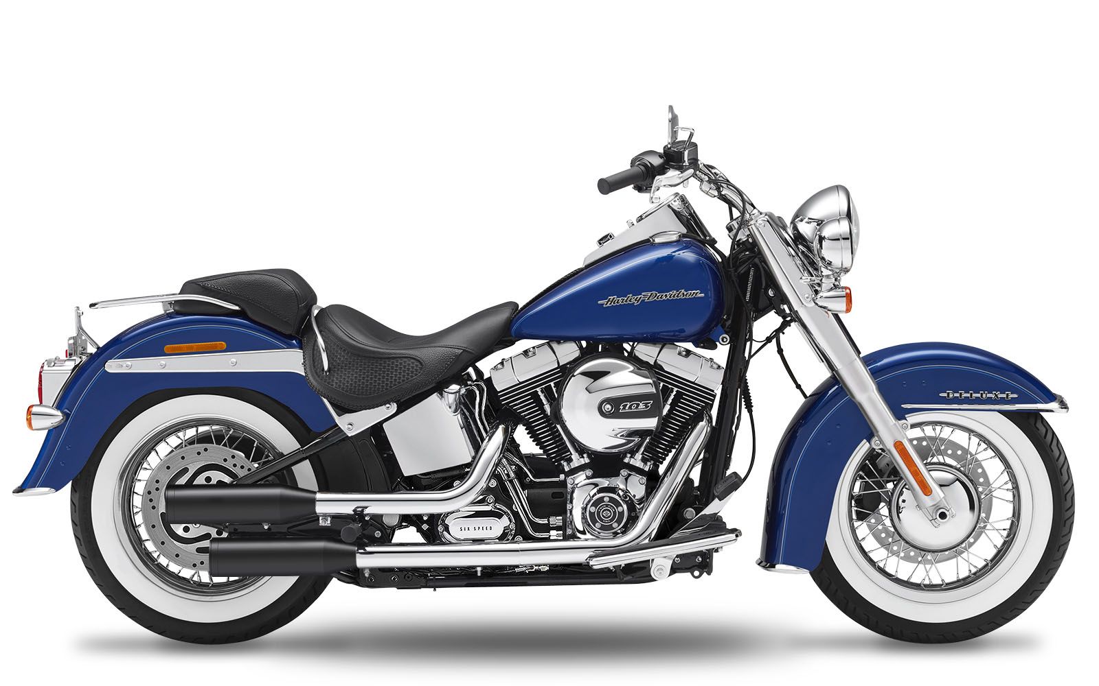 Kesstech EC MUF FXBB SC BK Harley Davidson FLS 1690 ABS Softail Slim motor kipufogó 0