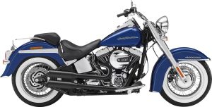 Kesstech EC MUF FXBB SC BK Harley Davidson FLS 1690 ABS Softail Slim motor kipufogó