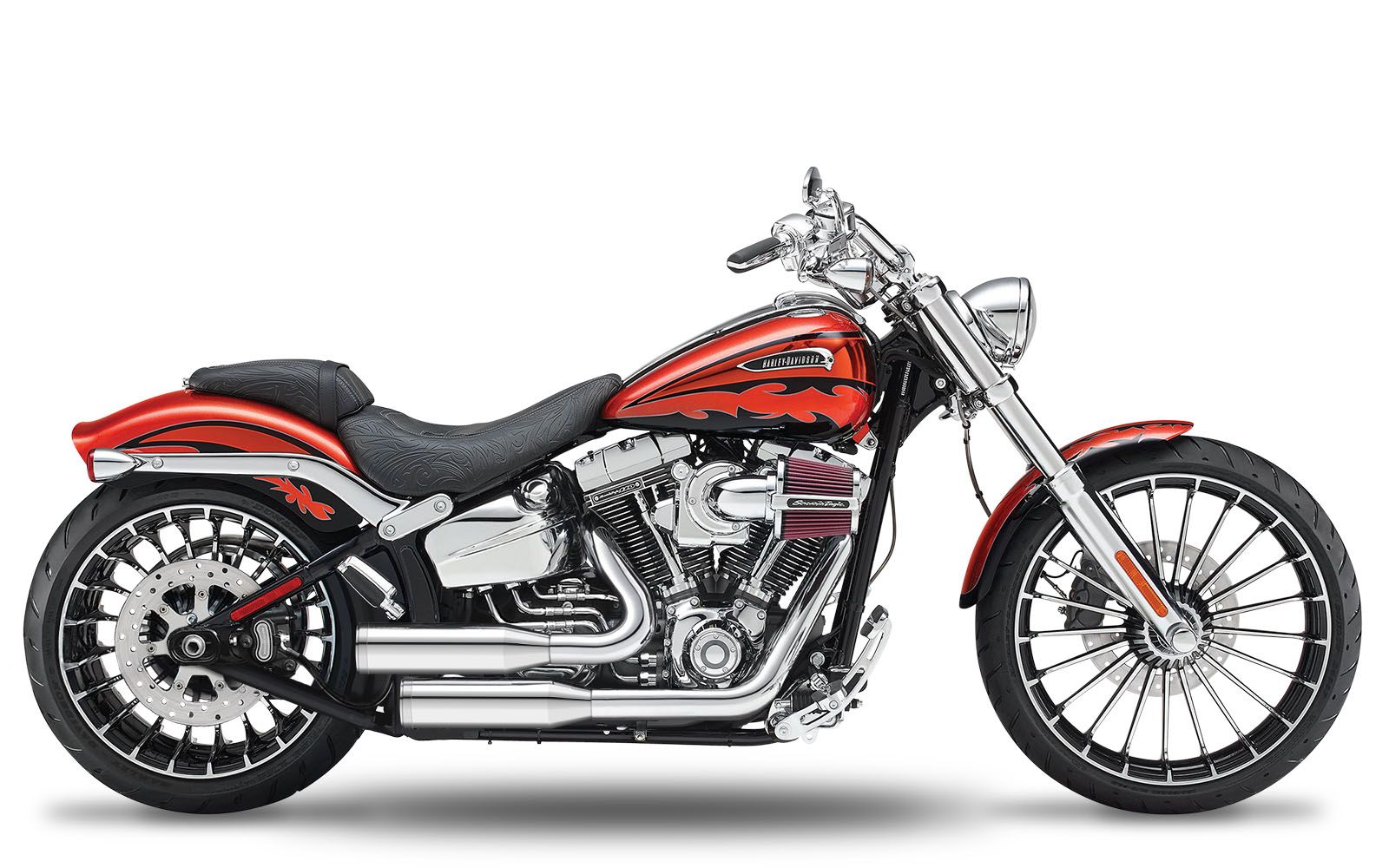 Kesstech EC MUF CVO SC CH Harley Davidson FXSBSE 1800 ABS Breakout CVO motor kipufogó 0