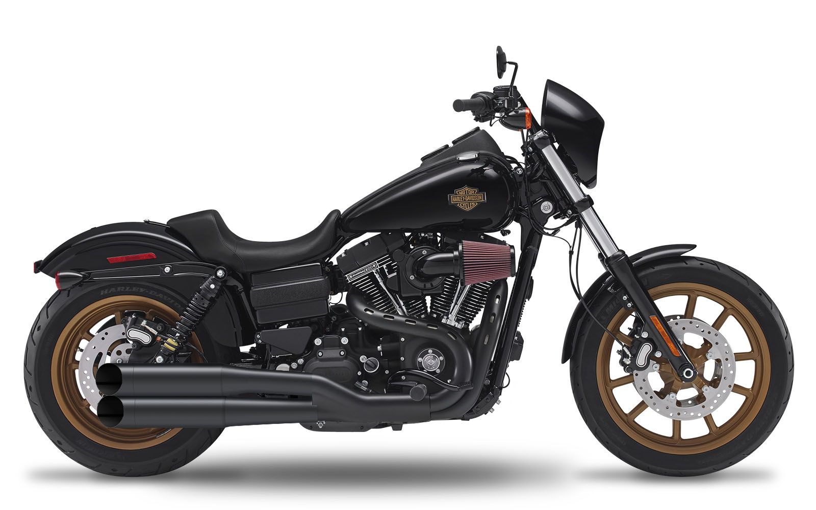 Kesstech EC MUF FX BIG BK Harley Davidson FXDLS 1800 ABS Dyna Low Rider S motor kipufogó 0