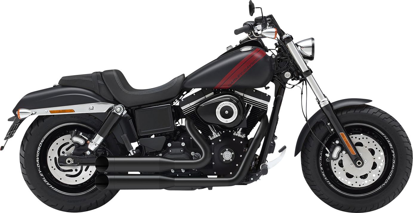 Kesstech EC MUF FX BIG BK Harley Davidson FXDB 1690 Dyna Street Bob motor kipufogó 0