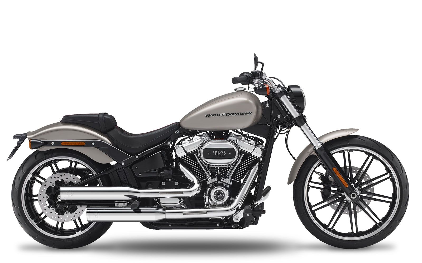 Kesstech EC MUF FXBB SC CH Harley Davidson FLFB 1750 ABS Softail Fat Boy 107 motor kipufogó 0