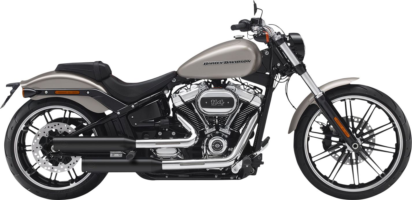 Kesstech EC MUF FXBB SC BK Harley Davidson FLFB 1750 ABS Softail Fat Boy 107 motor kipufogó 0