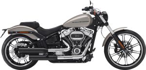 Kesstech EC MUF FXBB SC BK Harley Davidson FLFB 1750 ABS Softail Fat Boy 107 motor kipufogó