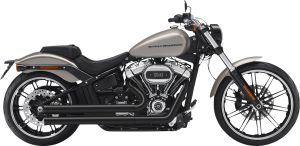 Kesstech EC MUF FXBB STR BK Harley Davidson FLFB 1750 ABS Softail Fat Boy 107 motor kipufogó