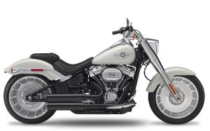 Kesstech EC MUF FXBB SC BK Harley Davidson FLFB 1750 ABS Softail Fat Boy 107 motor kipufogó